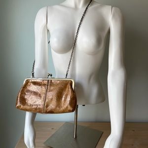 Patricia Nash Gold Crossbody Bag